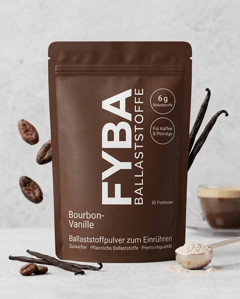 FYBA Ballaststoffpulver Bourbon-Vanille Doypack